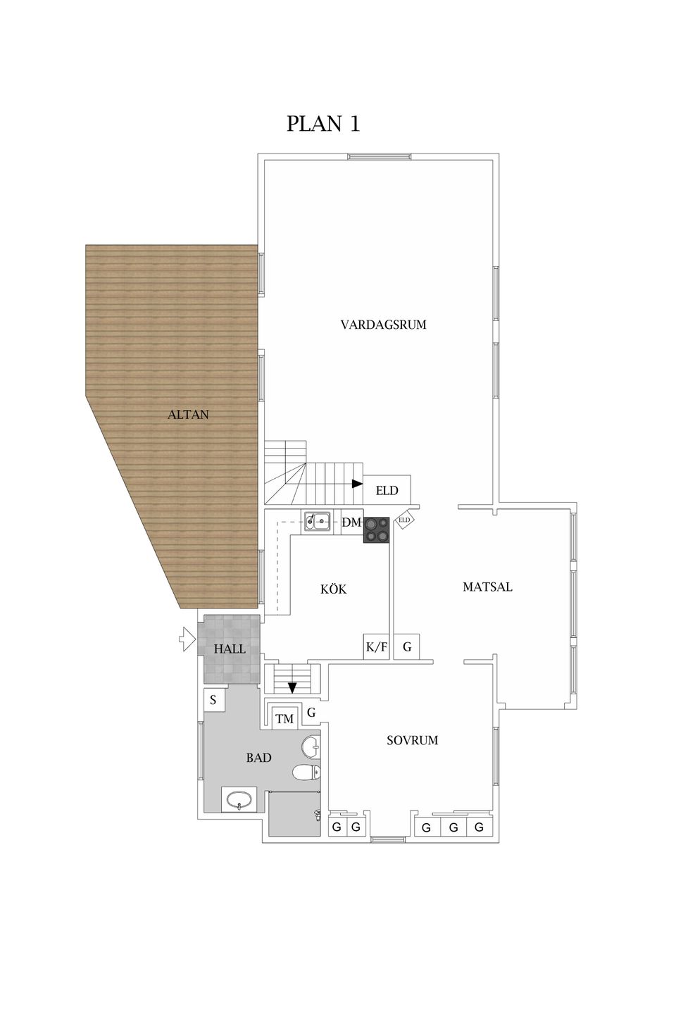 Villa, Sländevägen 1, Ringsegård, Falkenberg