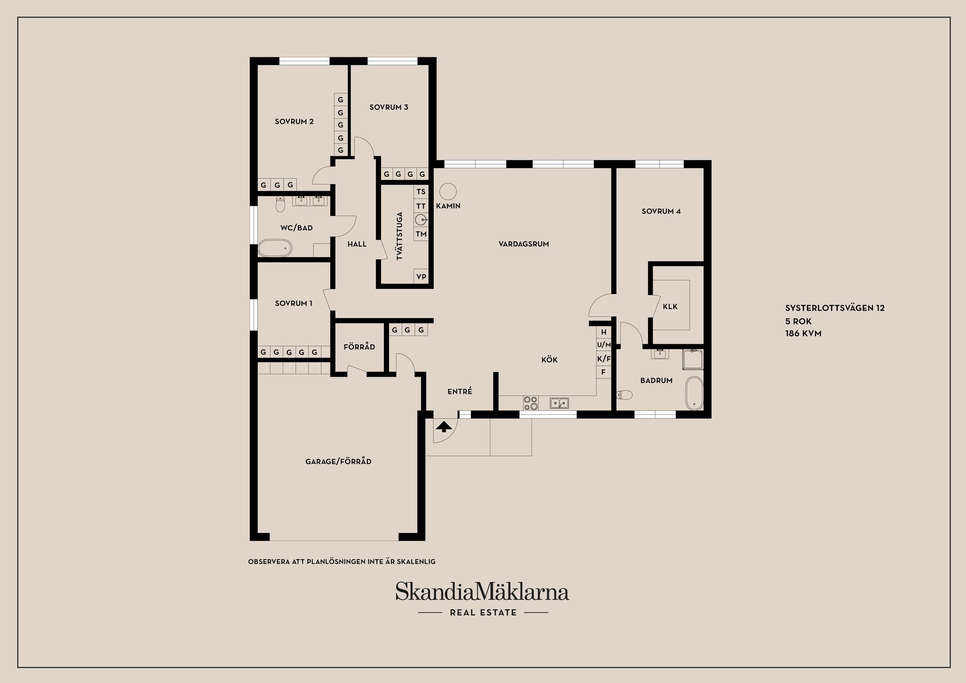 Villa, Systerlottsvägen 12, Bunkeflostrand, Malmö