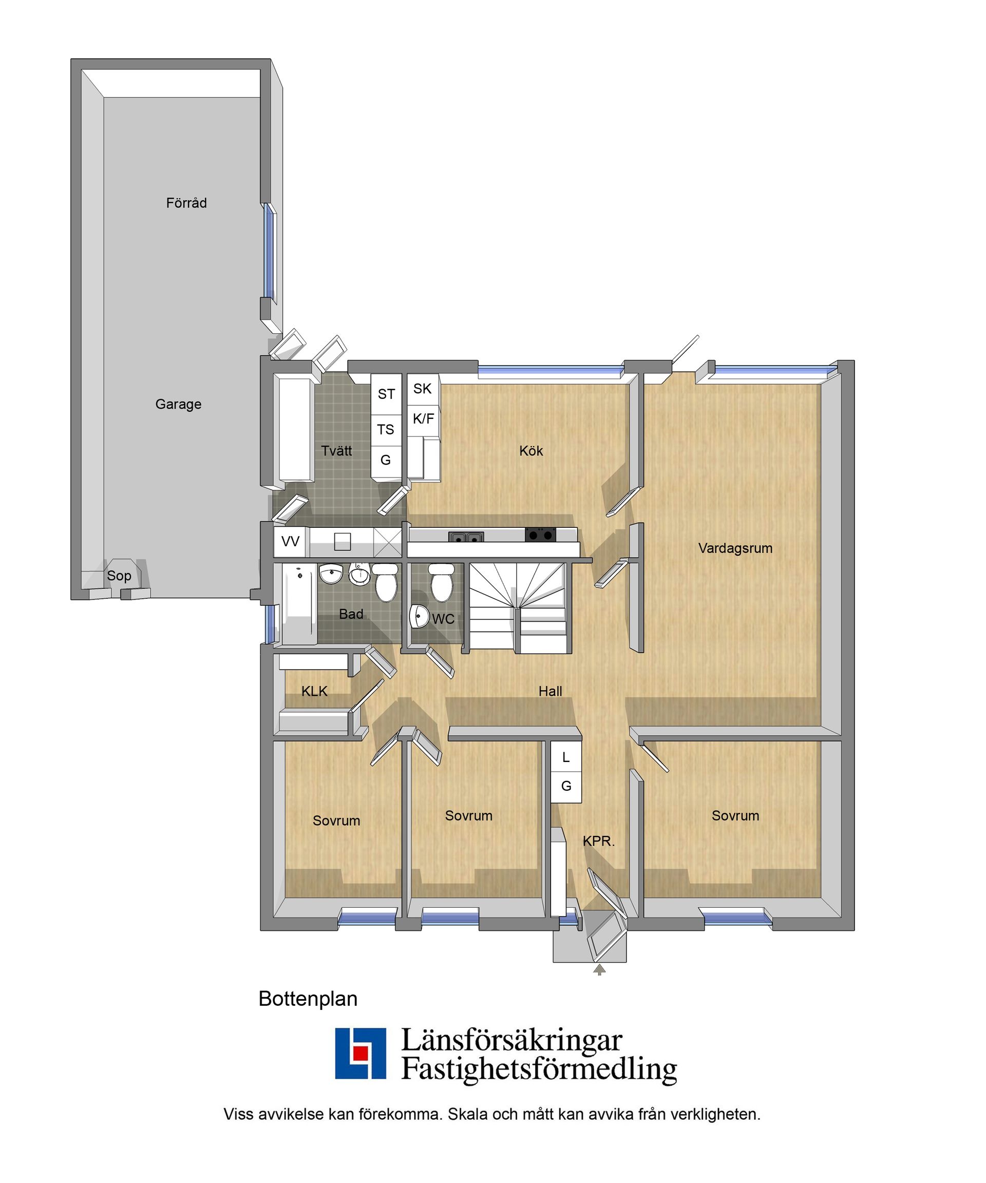 Villa, Bondgårdsgatan 13C, Bondgårdsgatan Kumla, Kumla