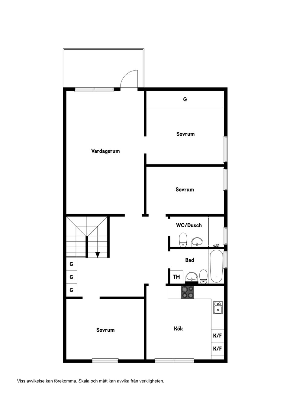 Bostadsrätt, Kantelegatan 2E, Kronoparken, Karlstad