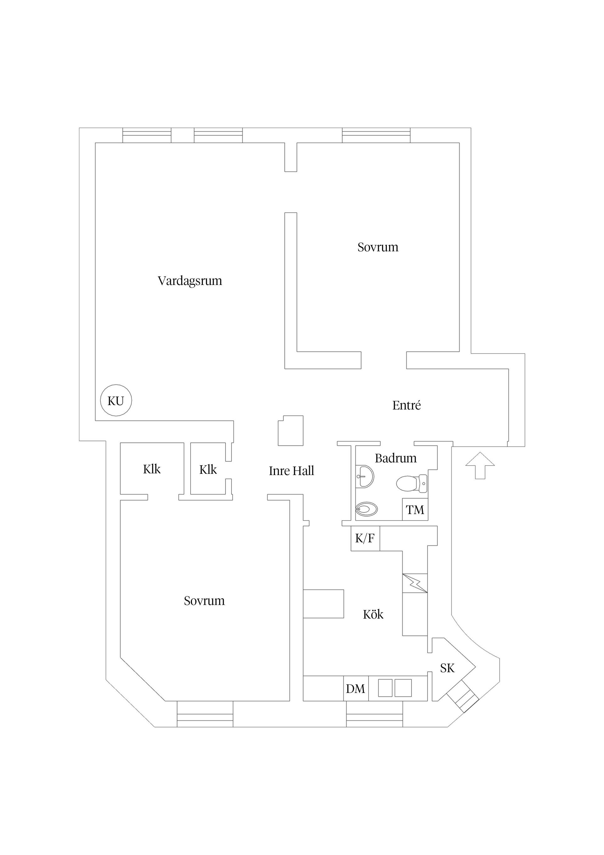 Bostadsrätt, Väderkvarnsgatan 40, Fålhagen, Uppsala