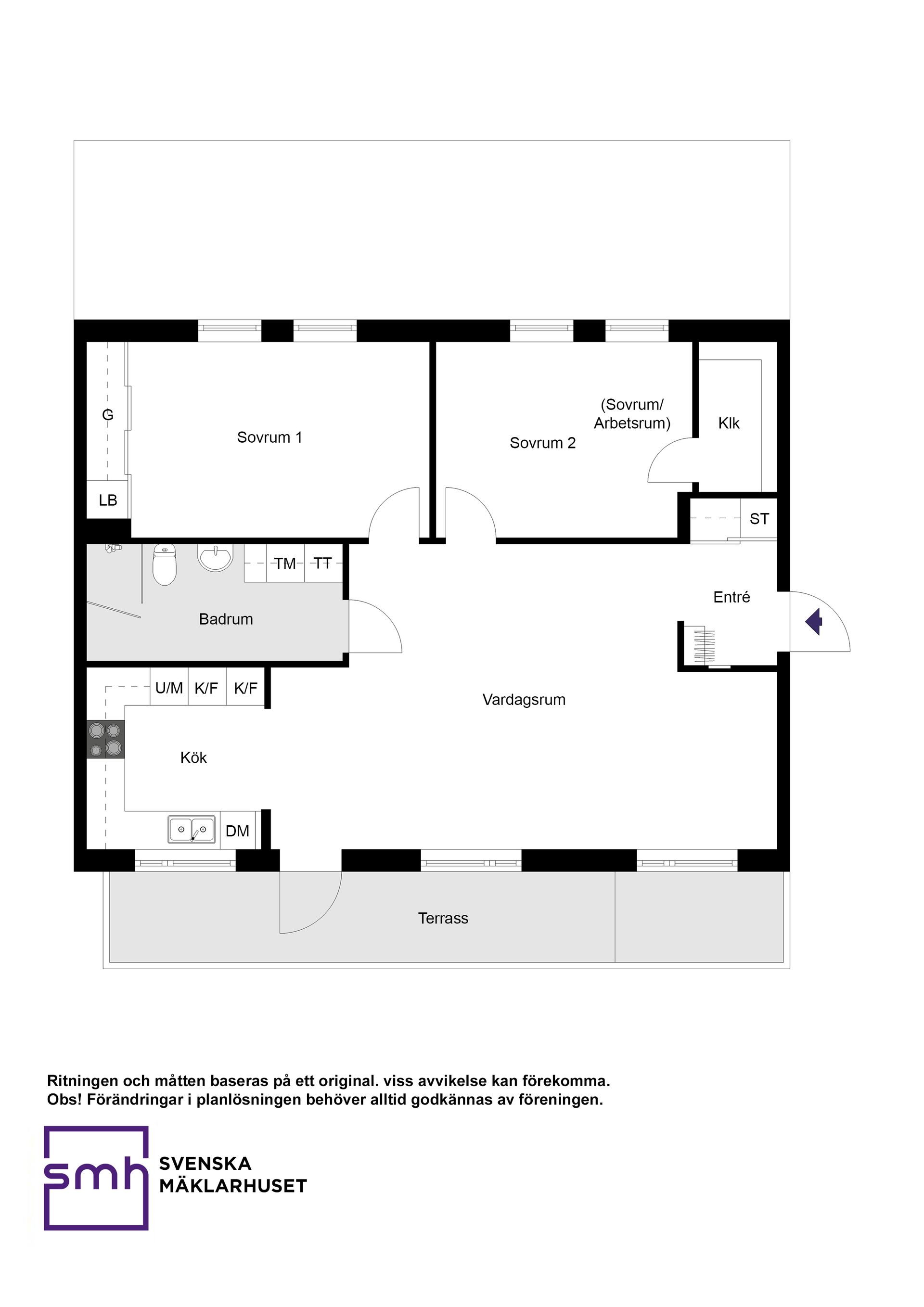 Bostadsrätt, Fridensborgsvägen 107B, Järvastaden, Solna