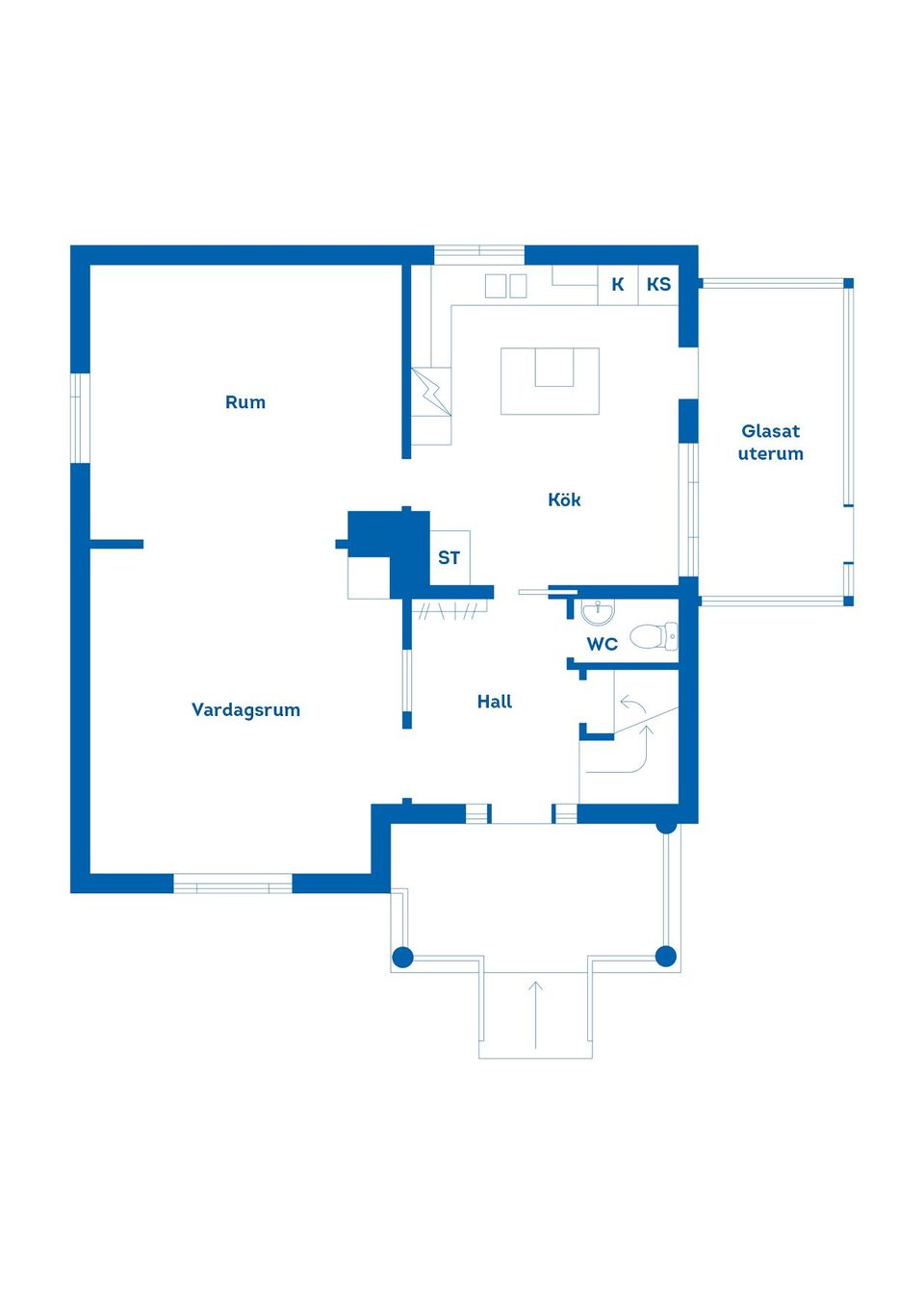 Villa, Espingsgatan 42A, Ingsberg, Nässjö