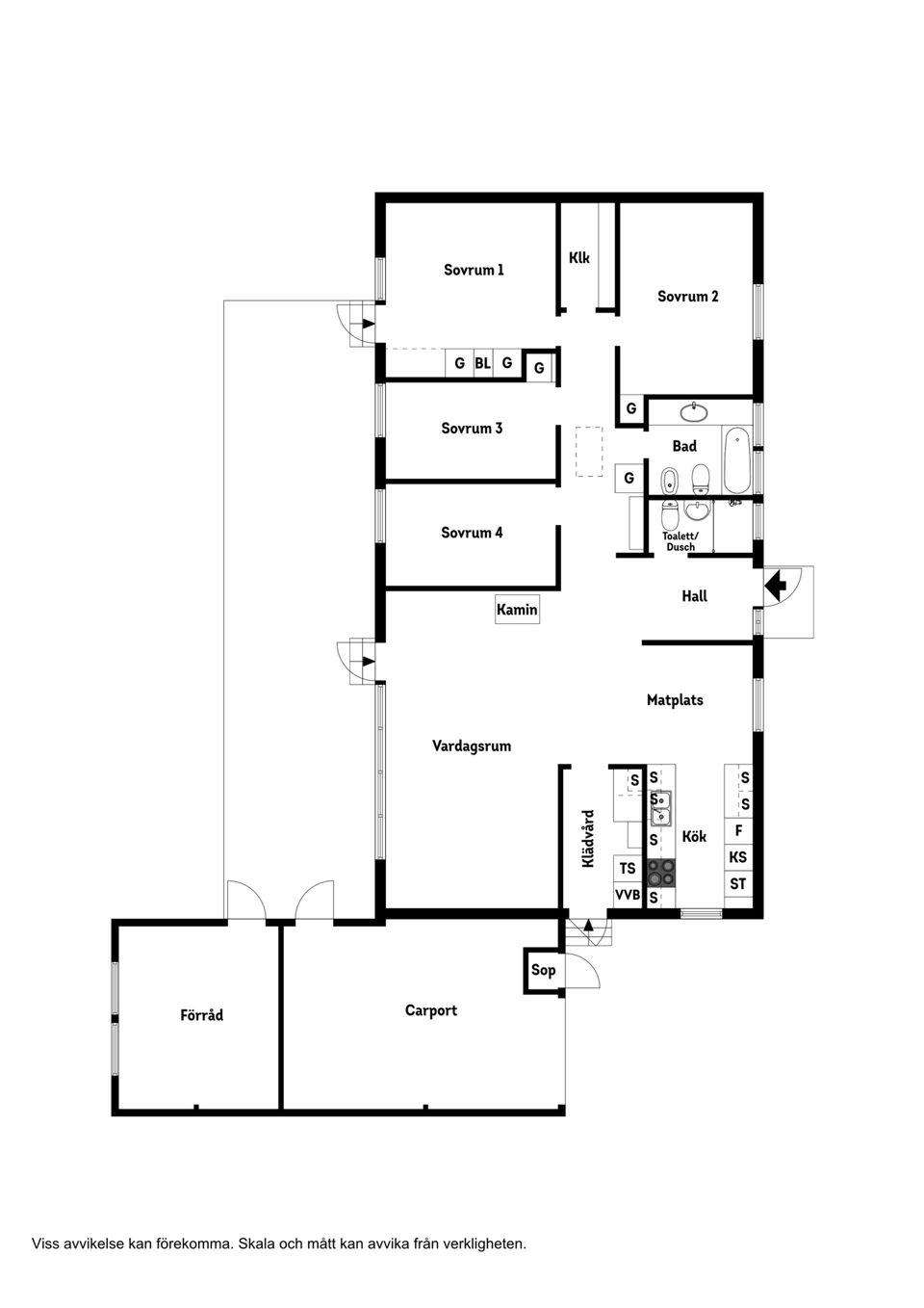 Villa, Mitandervägen 3, Kyrksten, Storfors