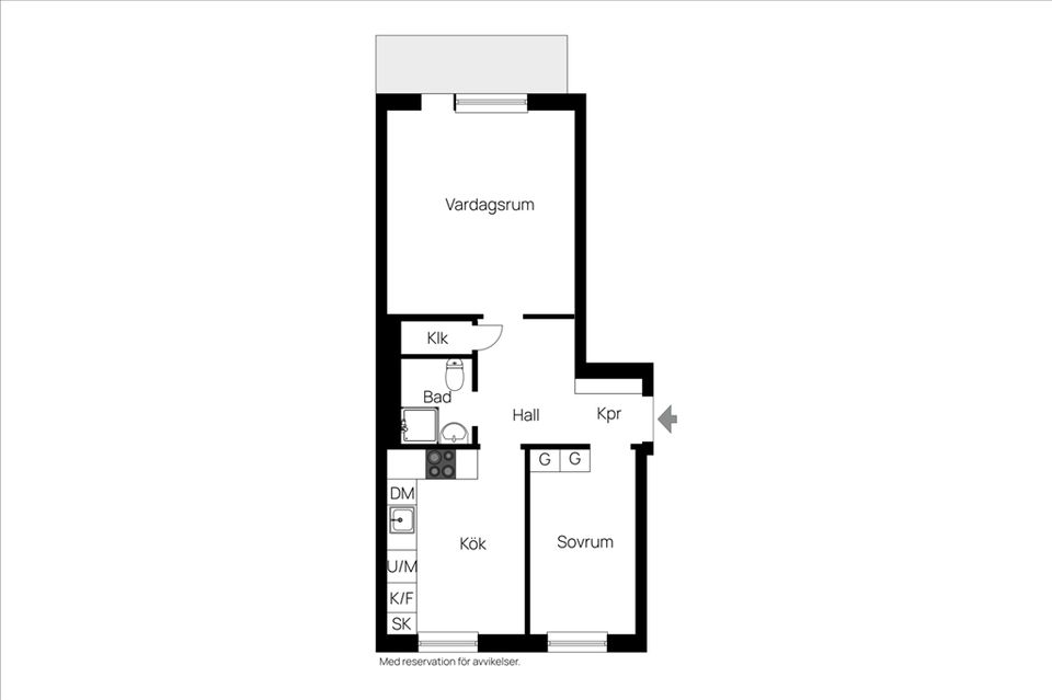 Bostadsrätt, Vaksalagatan 36 B, Fålhagen/Höganäs, Uppsala