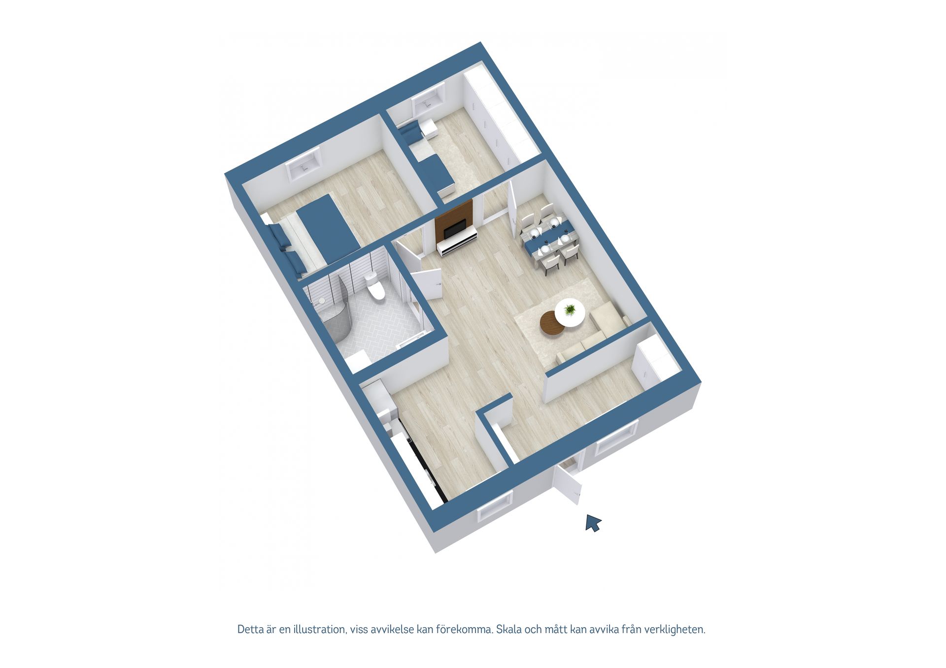 Bostadsrätt, Brandmossvägen 18B, Lindvallen, Malung-Sälen