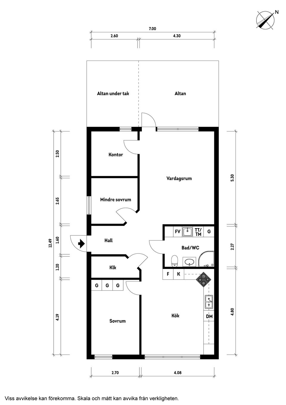 Villa, Radhus, Skördevägen 21, Tölö, Kungsbacka