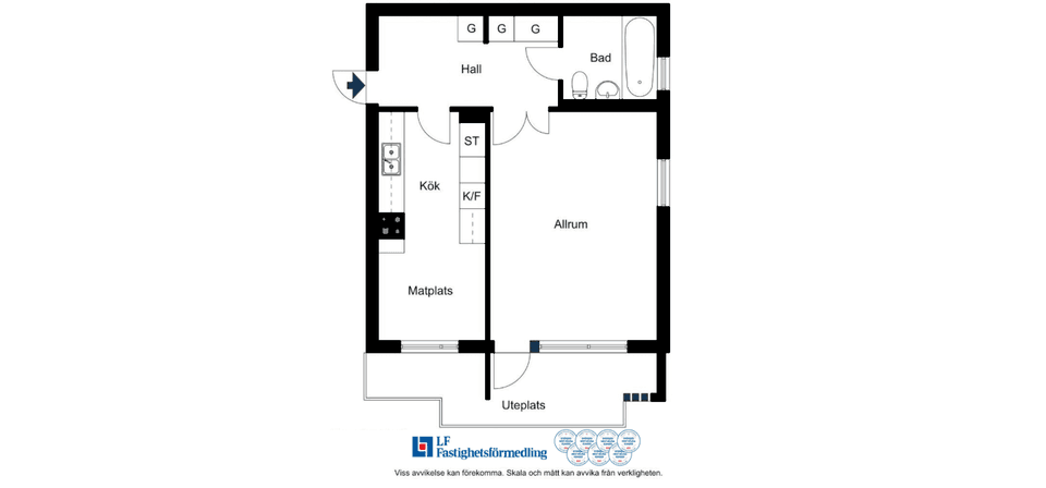 Bostadsrätt, Idungatan 17, Sigtuna