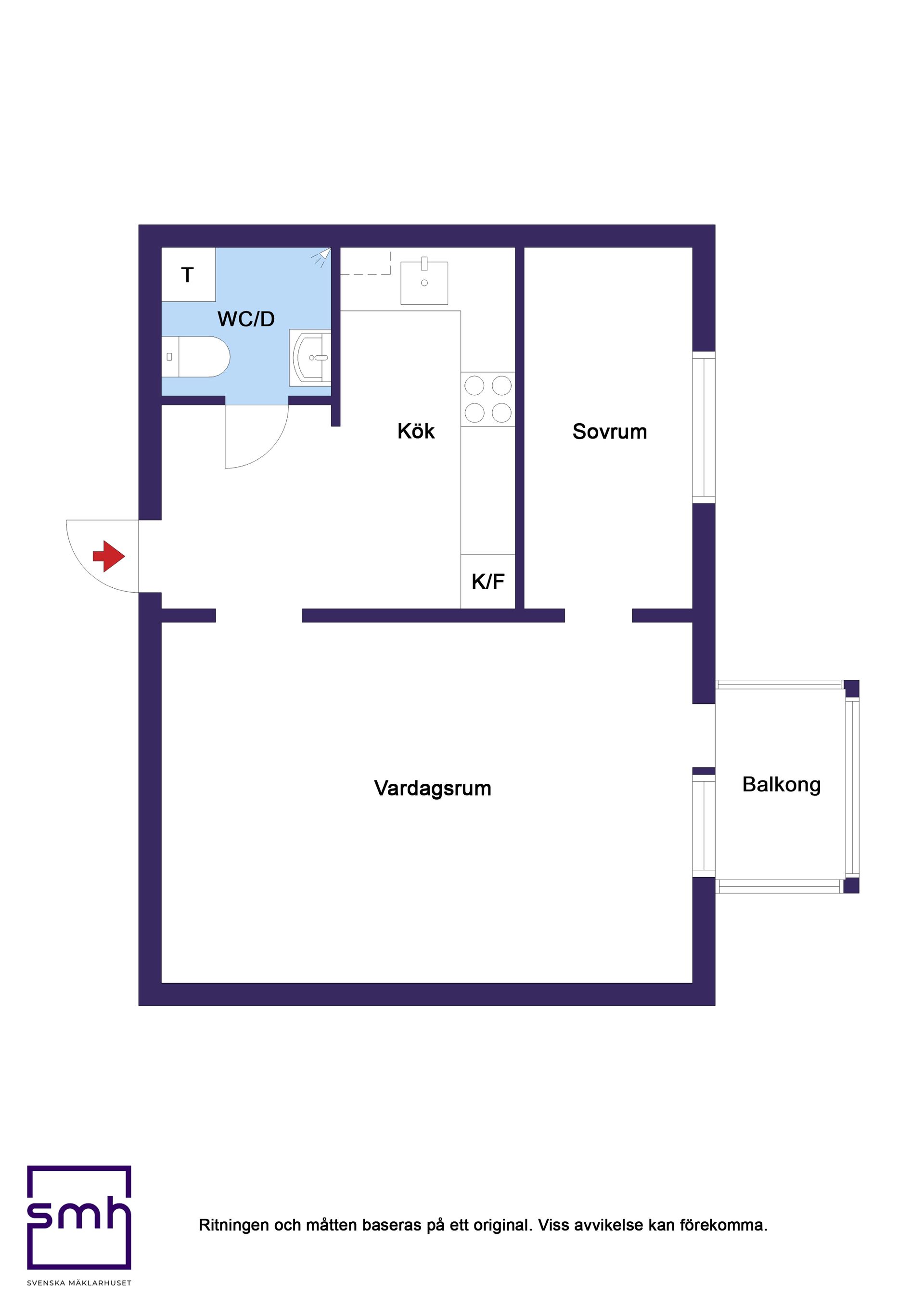 Bostadsrätt, Ringvägen 56, Västerhaninge, Haninge