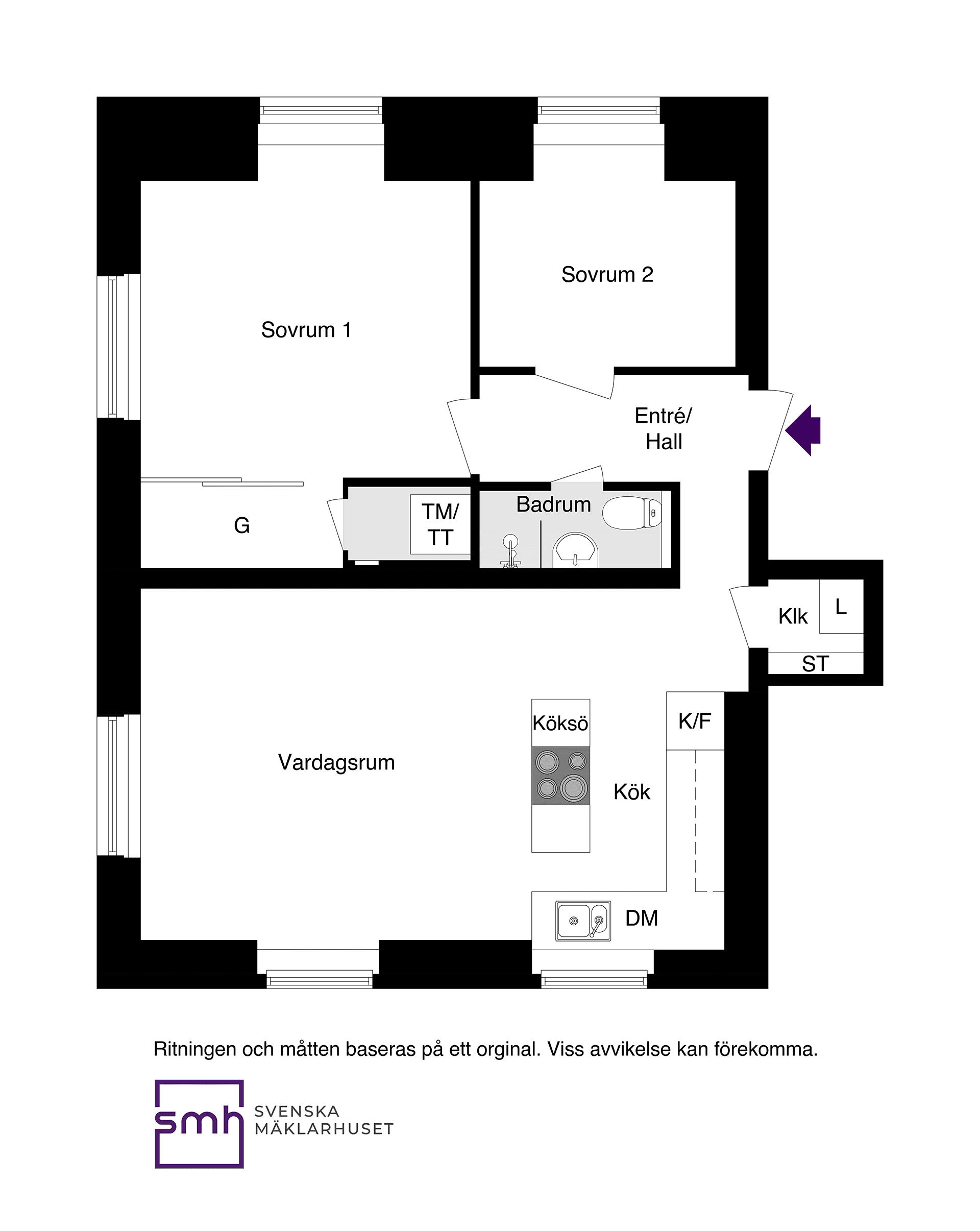 Bostadsrätt, Ursviksvägen 10B, Vån 3/3, Centrala Sundbyberg, Sundbyberg