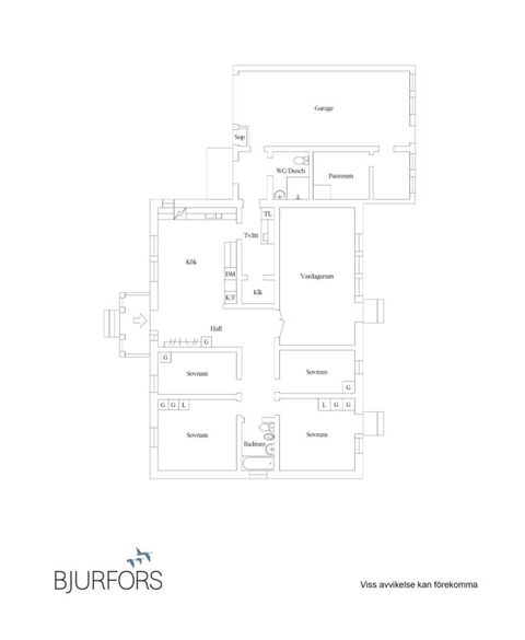 Villa, Rabattgatan 23, Burträsk, Skellefteå