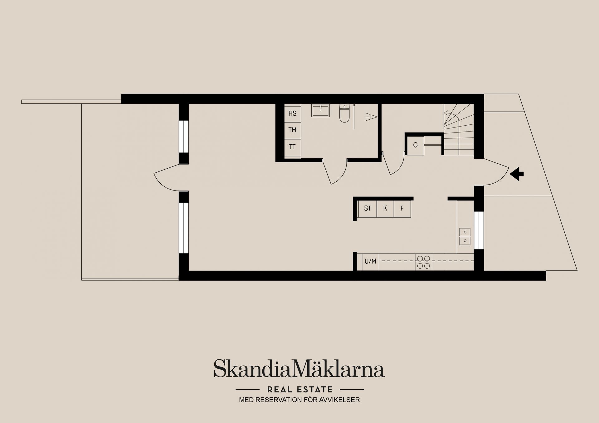 Radhus, Bernadottestigen, Norby - Valsätra, Uppsala