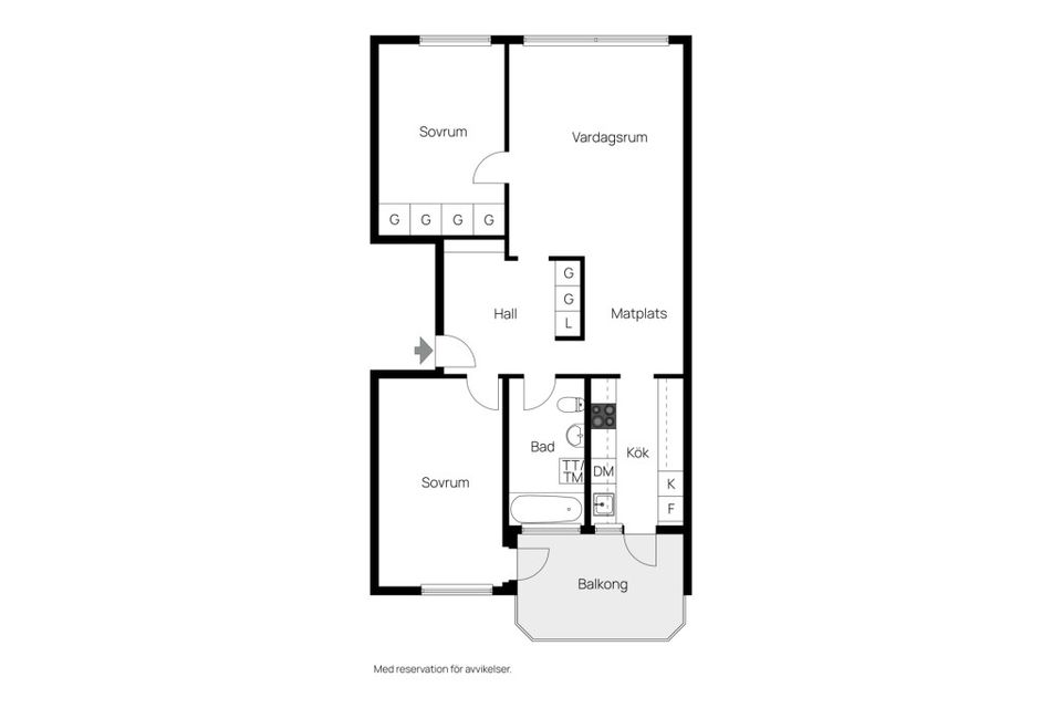 Bostadsrätt, Spjutgatan 14, Ektorp, Norrköping