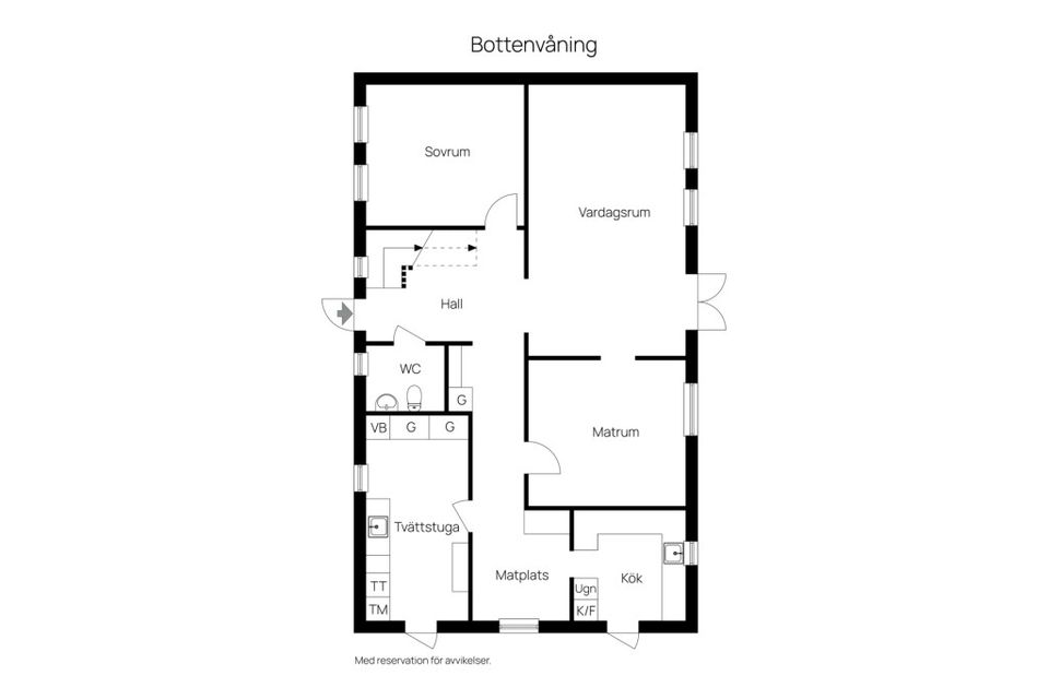 Villa, Vakthundsvägen 1, Simremarken, Trelleborg