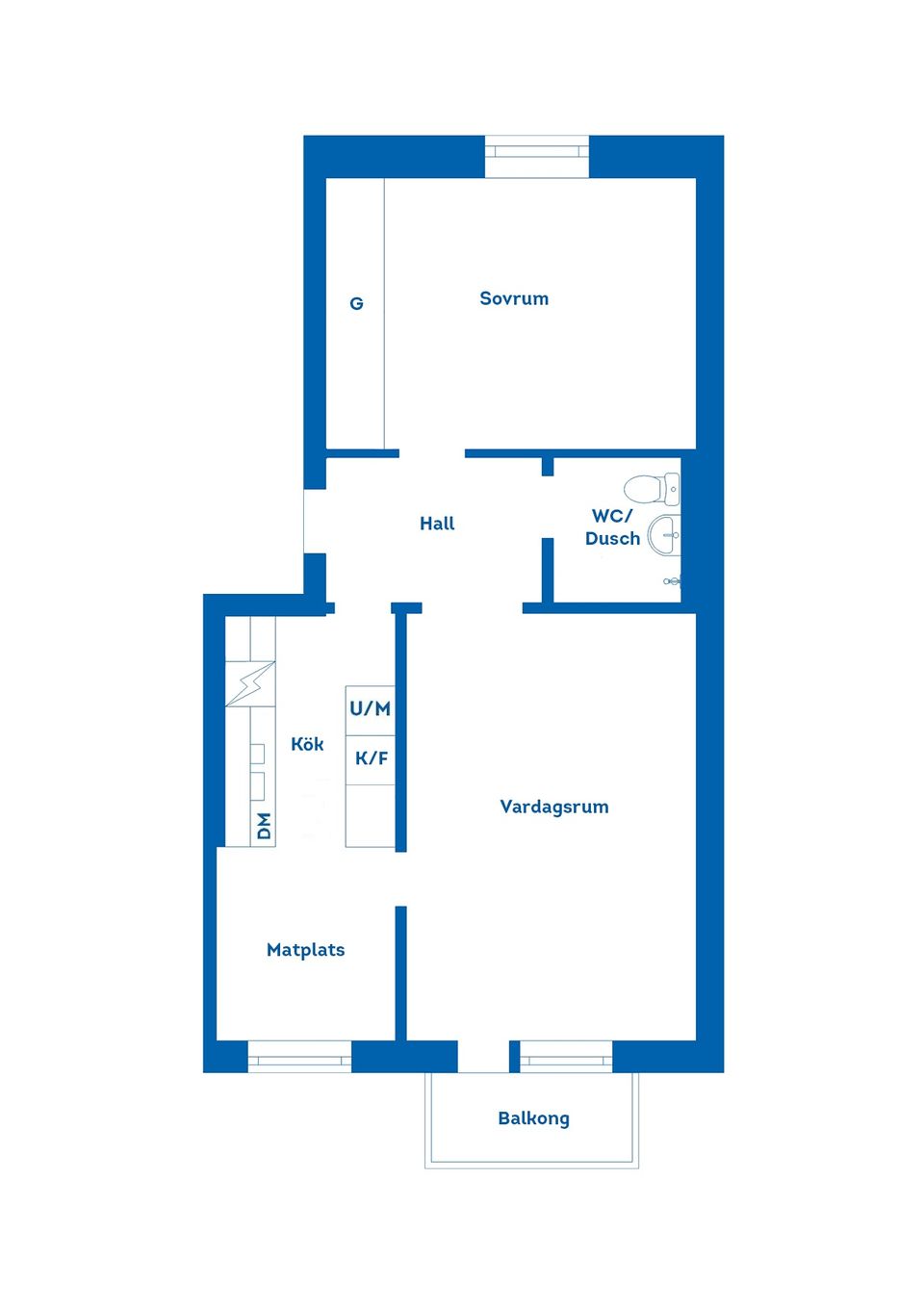 Bostadsrätt, Sören Falkmansgatan 25, Västra Gärdet, Falkenberg