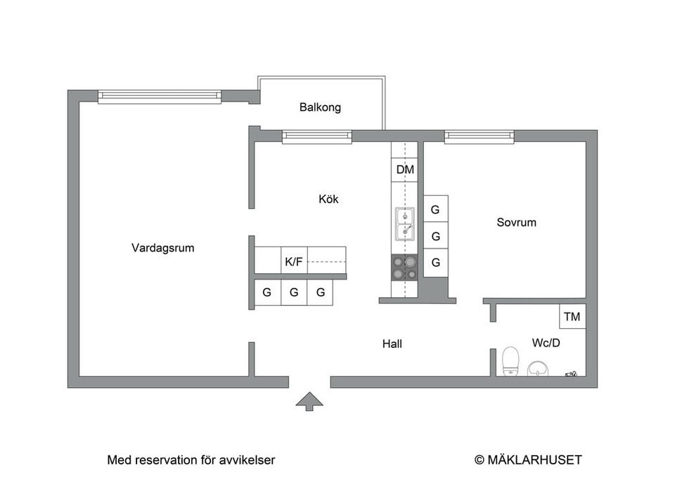 Bostadsrätt, Ankdammsgatan 27, Skytteholm, Solna
