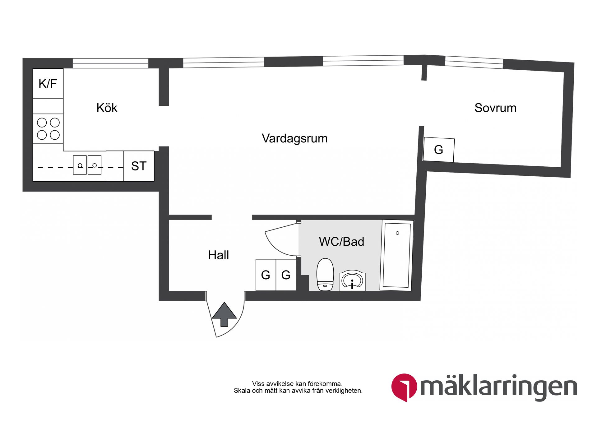 Bostadsrätt, Aspnäsvägen 34, Jakobsberg, Järfälla