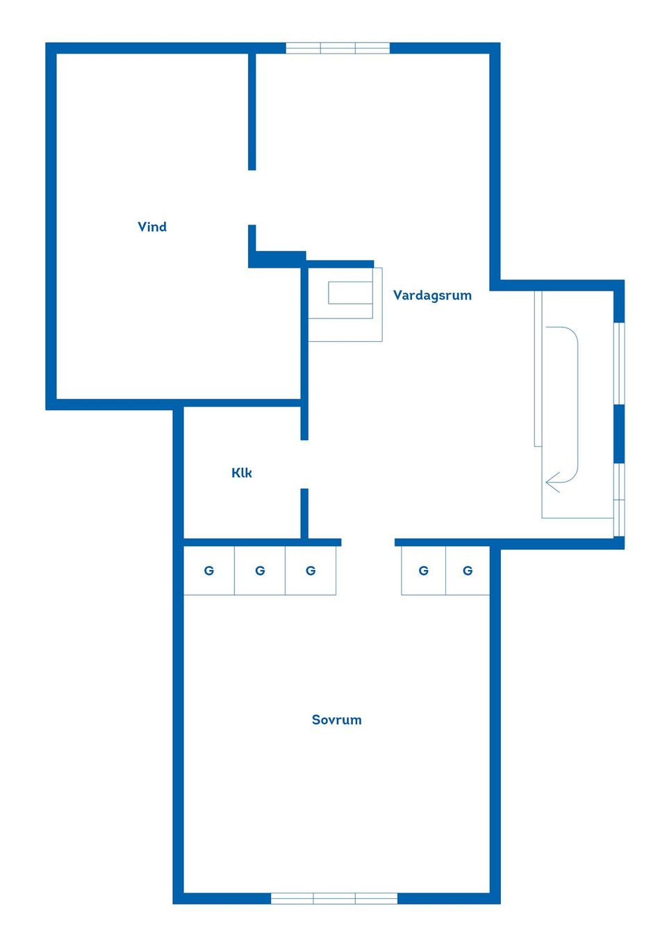 Villa, Gränsen 5, Falun