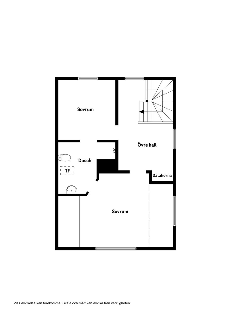 Villa, Västra Bangatan 36, Via, Kumla