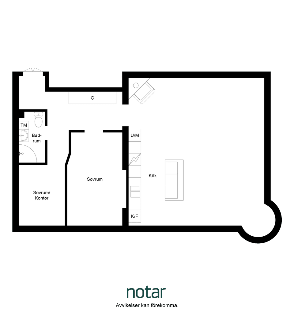 Bostadsrätt, Linnégatan 25A, Centrala Linköping, Linköping