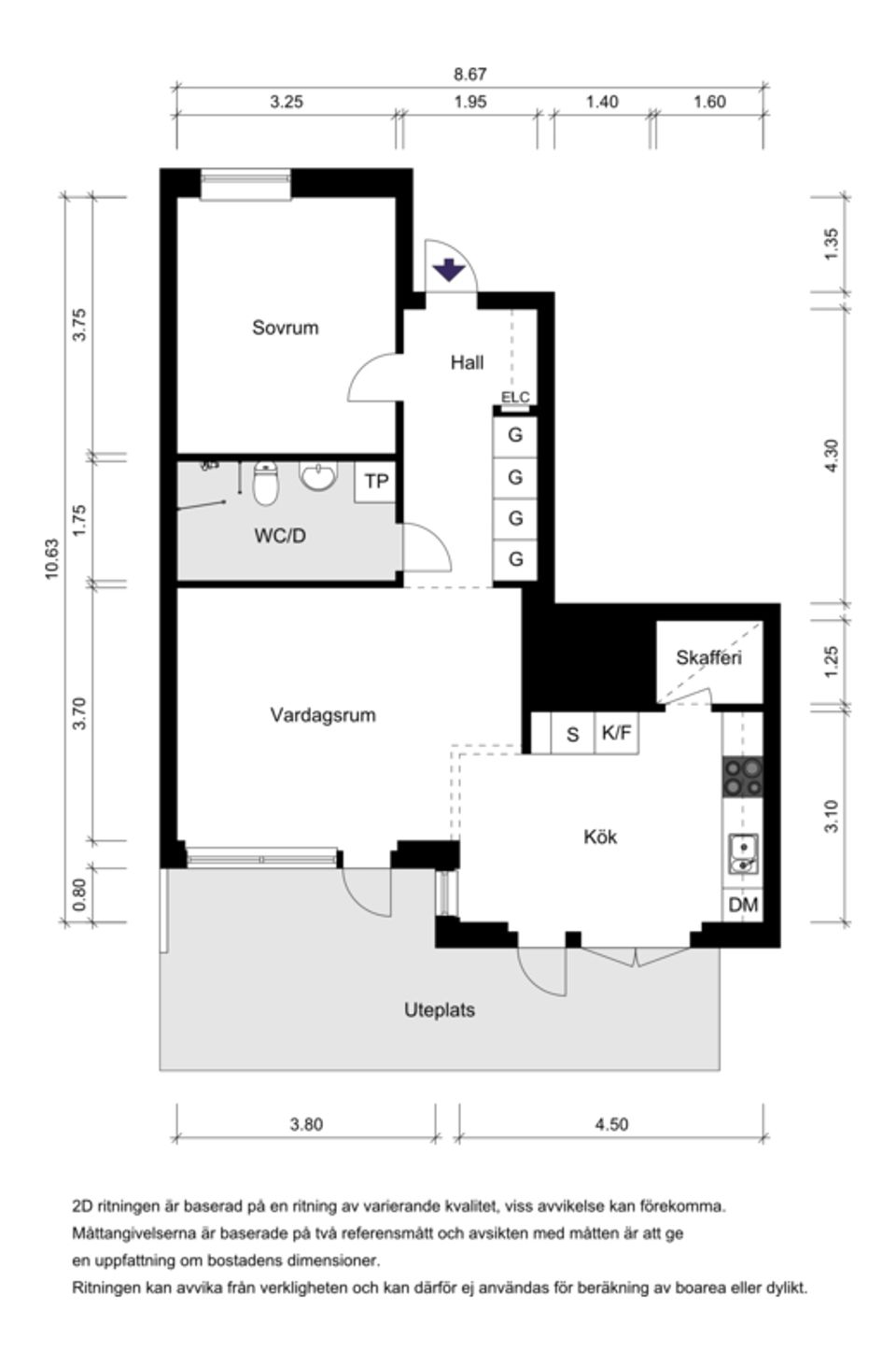 Bostadsrätt, Frestavägen 28, Edsängen, Sollentuna