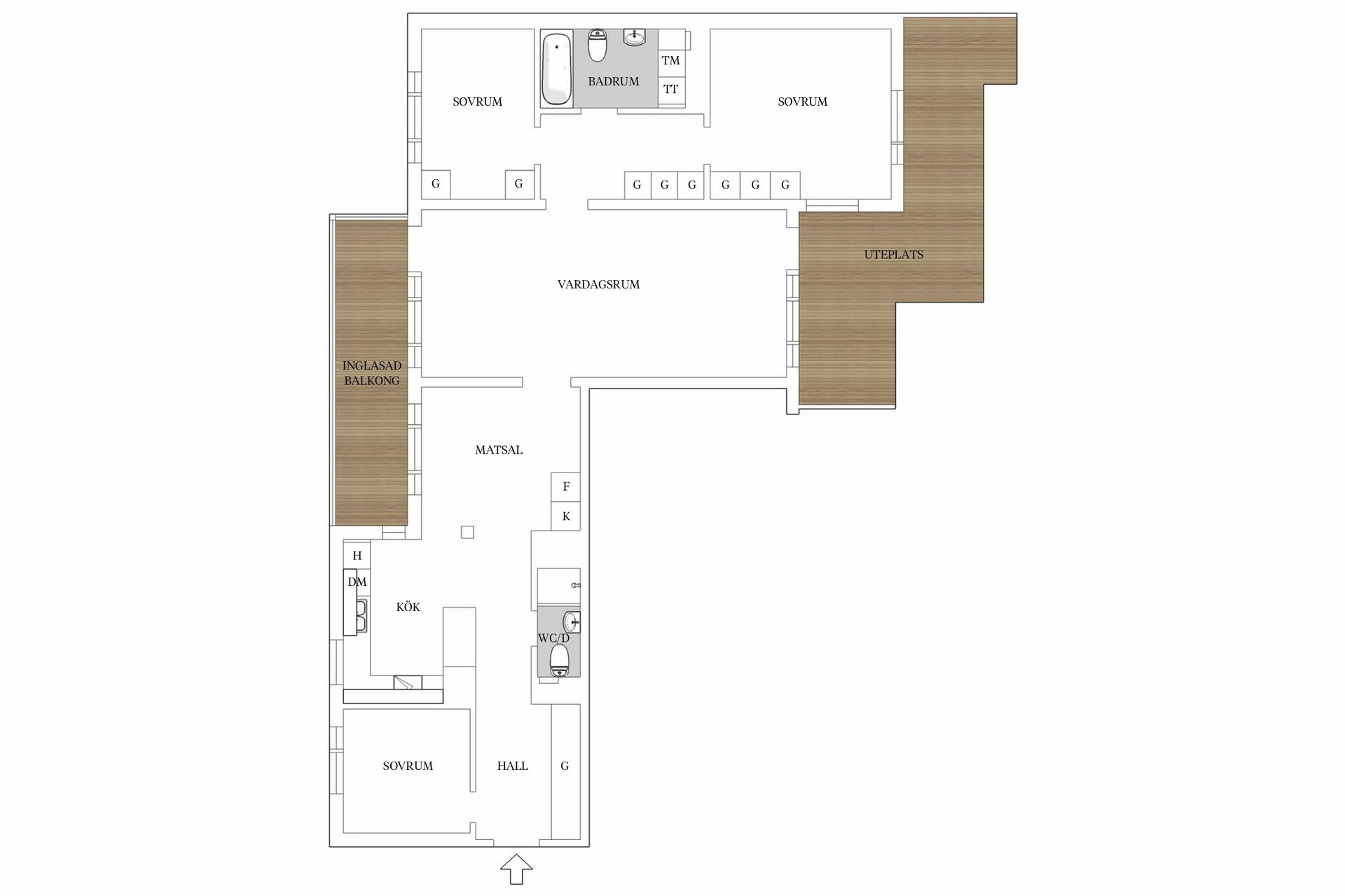 Bostadsrätt, Dartanjangs Gata 68, Bromma - Annedal, Stockholm