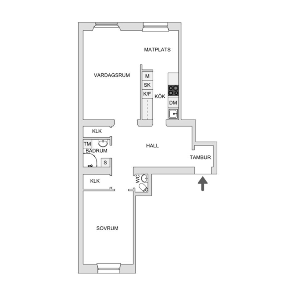 Bostadsrätt, Ringvägen 153, Södermalm - SoFo, Stockholm