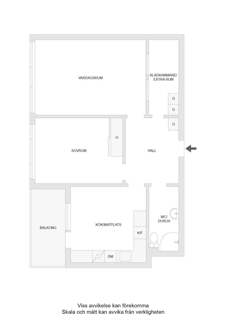 Bostadsrätt, Göteborgsvägen 70A, Surte, Ale