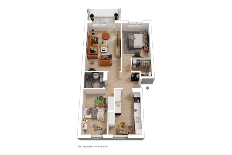 Bostadsrätt, Dalgatan 3 B, Märsta - Centralt, Sigtuna