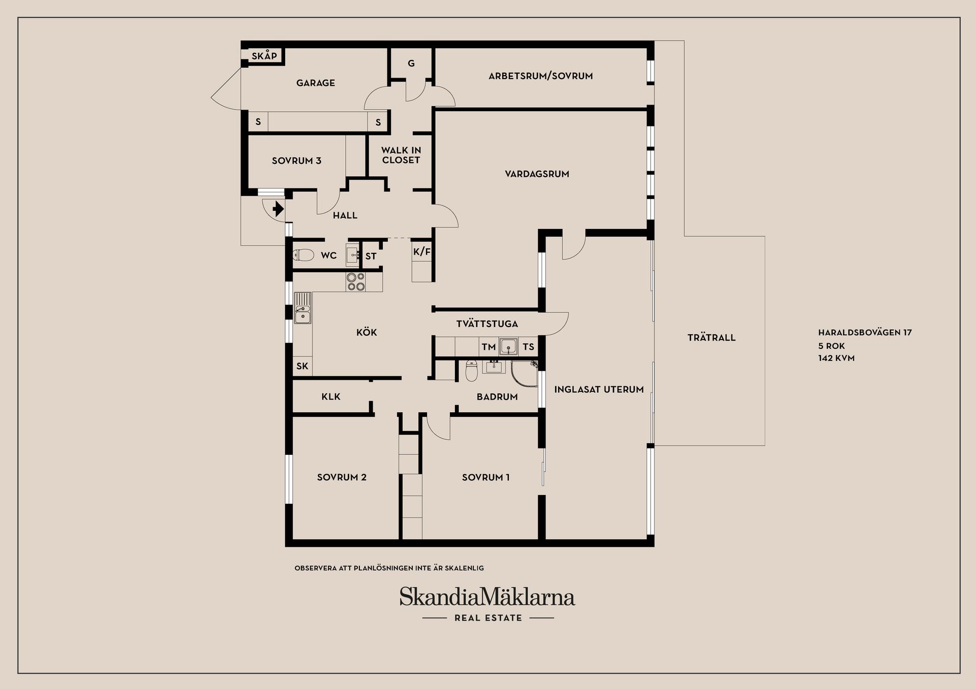 Radhus, Haraldsbovägen 17, Falu Kristine, Falun