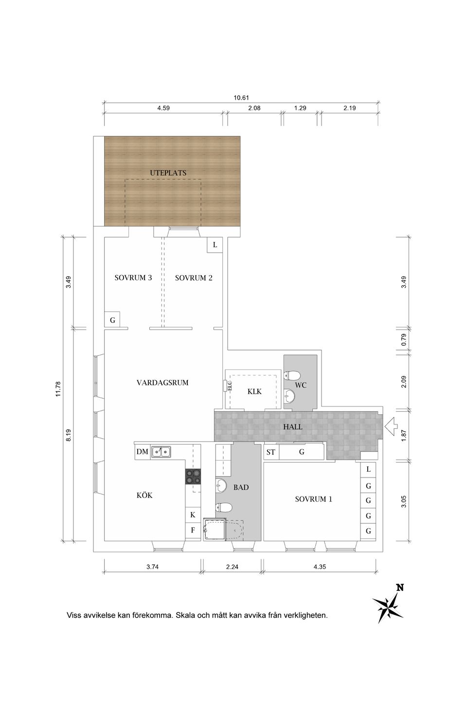 Bostadsrätt, Källtorpsvägen 11, Kallhäll, Järfälla