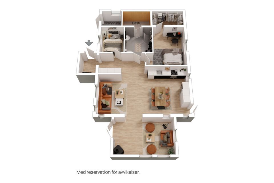 Villa, Bolmsö-Horn 1, Bolmsö, Ljungby