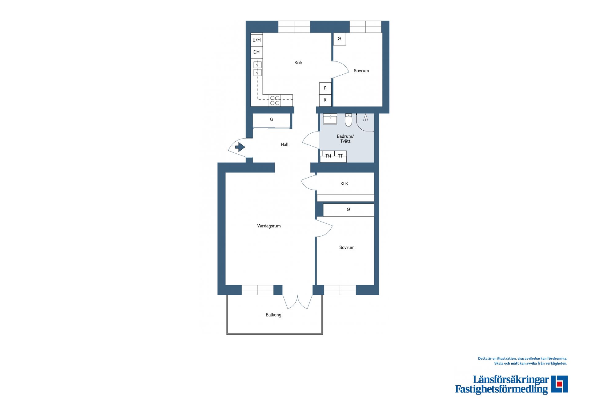 Bostadsrätt, Högbo 7A, Högbo, Falun