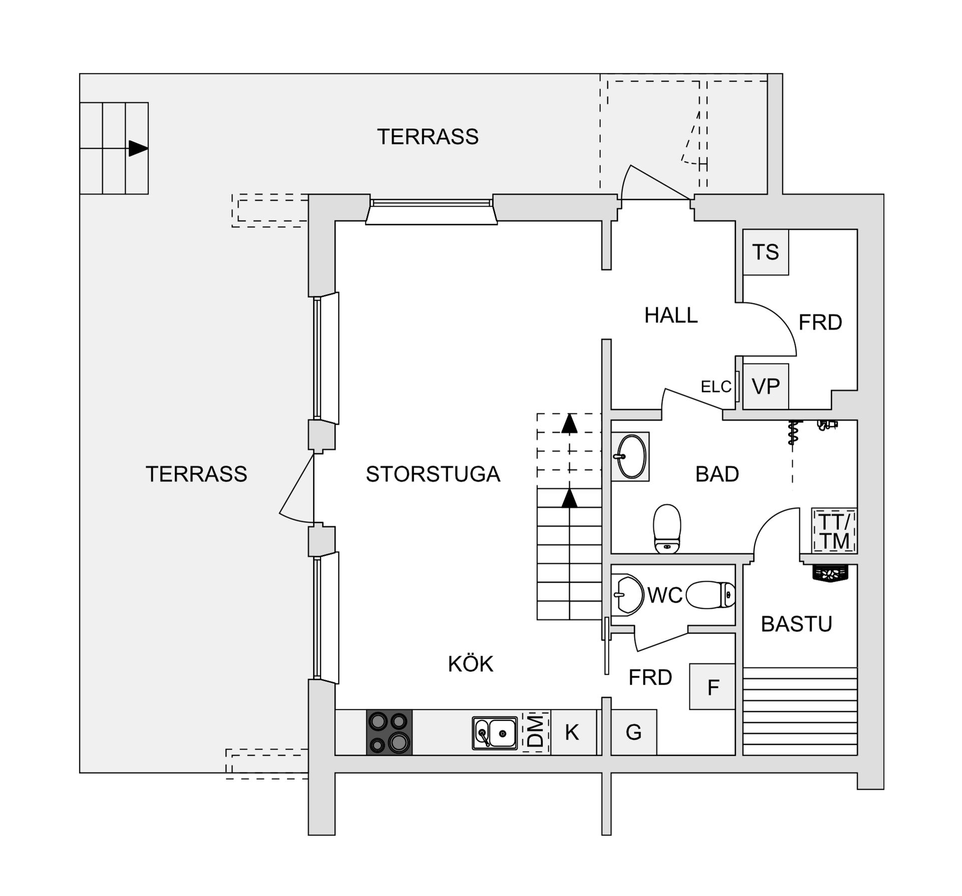 Fritidshus, Marias väg 8B, Hemavan, Storuman