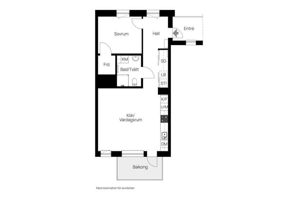 Bostadsrätt, Skogängsvägen 31D, 5 tr, Spånga -  Bromstensstaden, Stockholm