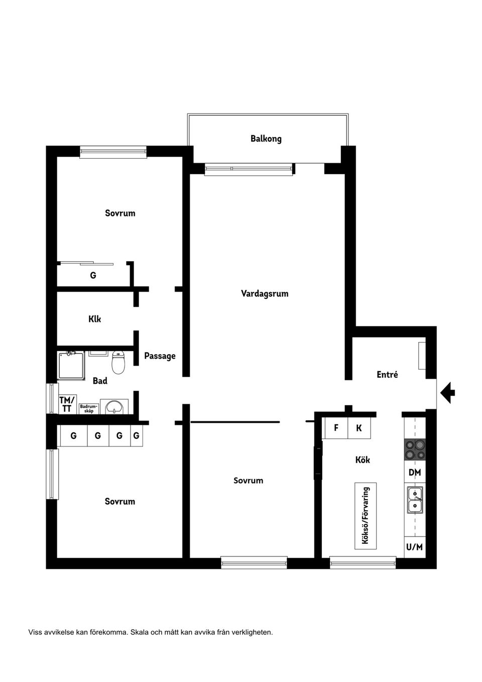 Bostadsrätt, Storgatan 2, Centrum, Växjö