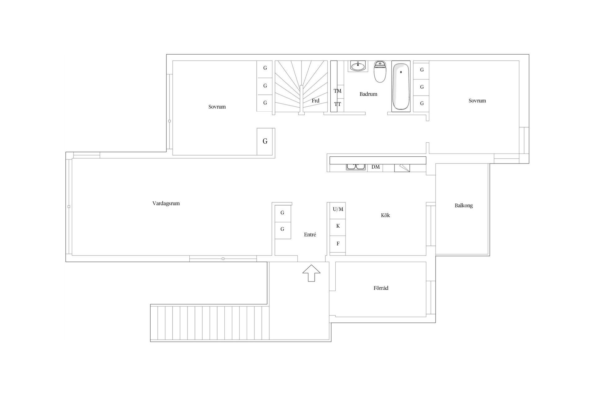 Bostadsrätt, Valhallagatan 31D, Annedal, Västerås