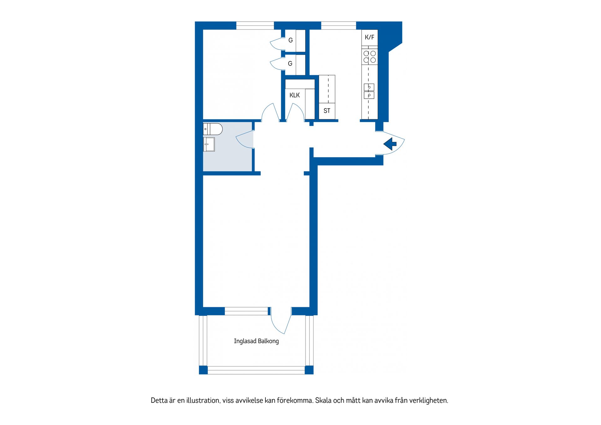 Bostadsrätt, Sveavägen 16, Sallyhill, Sundsvall