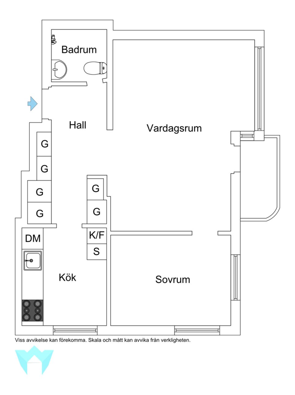 Bostadsrätt, Essingestråket 32, Kungsholmen - Stora Essingen, Stockholm