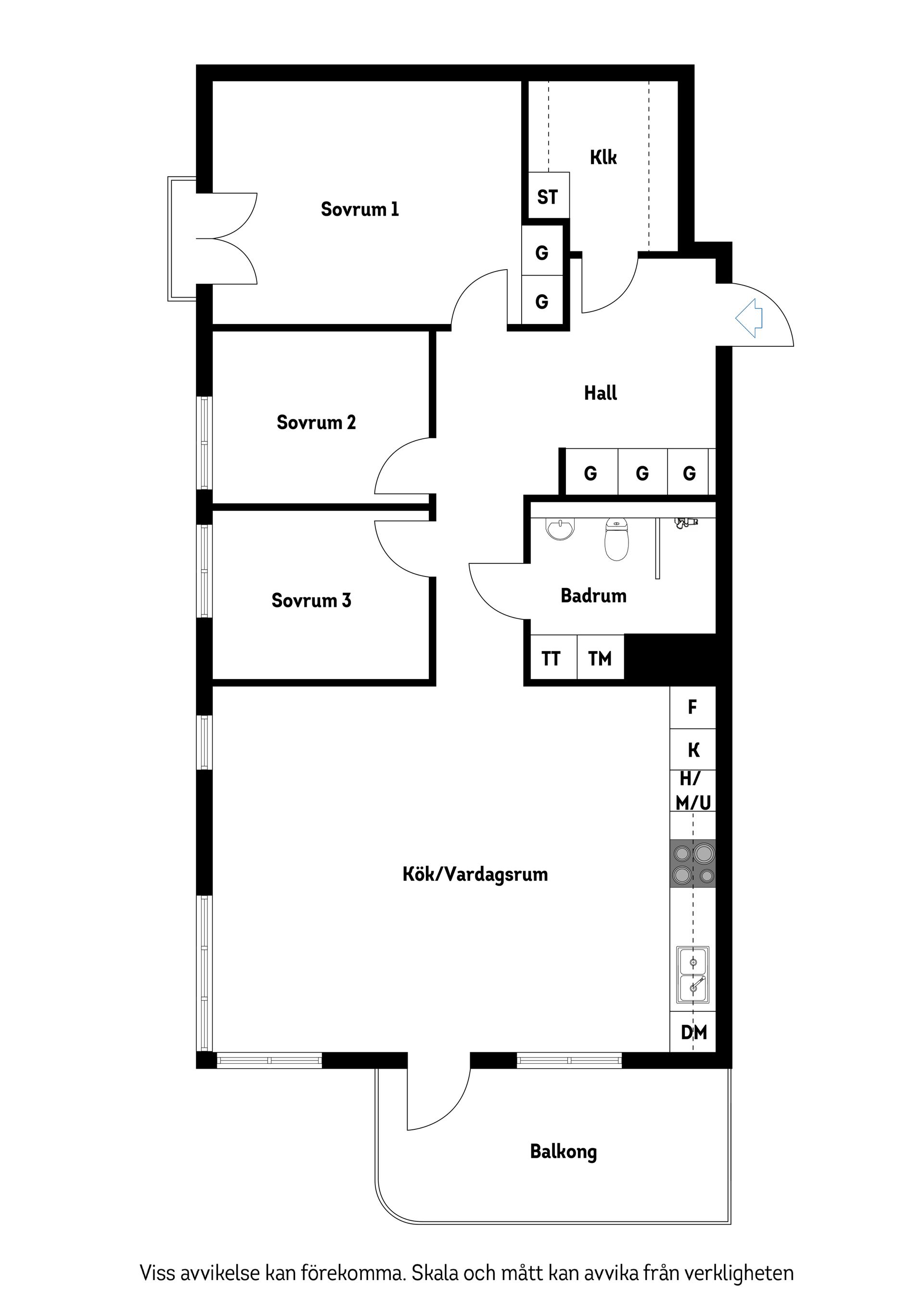 Bostadsrätt, Sandhamnsgatan 32, 4 tr, Gärdet, Stockholm