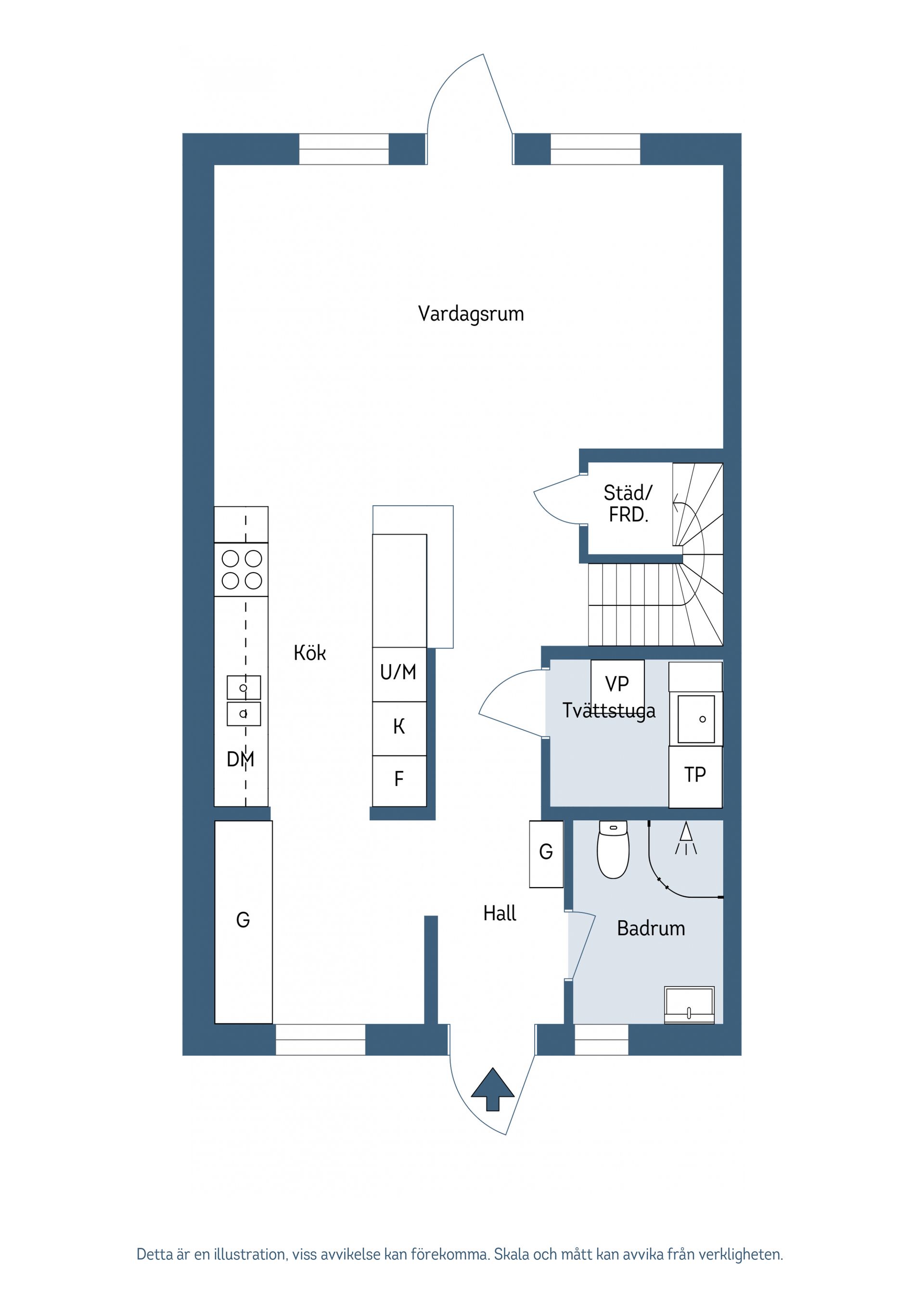Bostadsrätt, Radhus, Ringblommegränd 7D, Lunden, Skövde