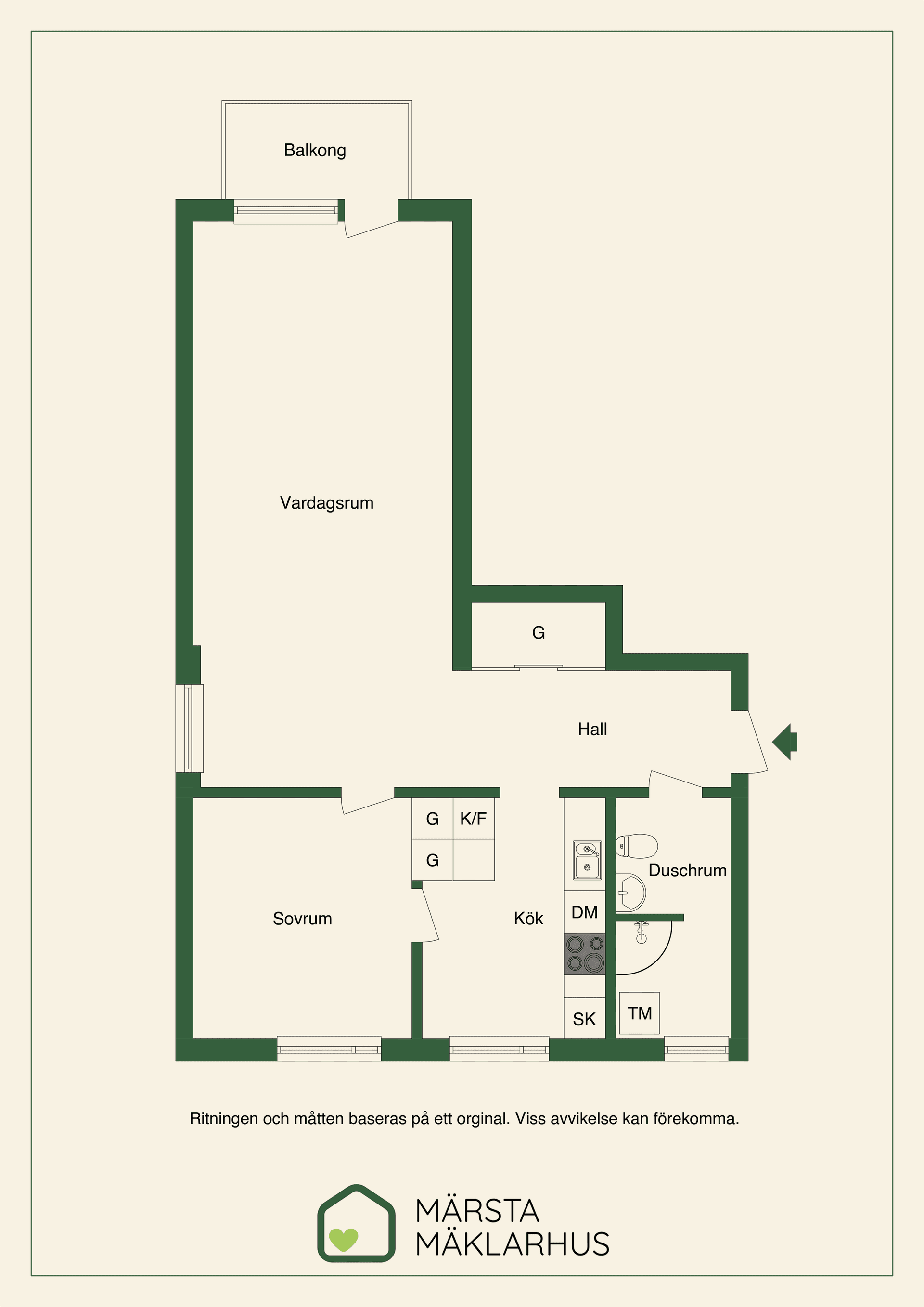 Bostadsrätt, Skolgatan 1G, Märsta Centralt, Sigtuna