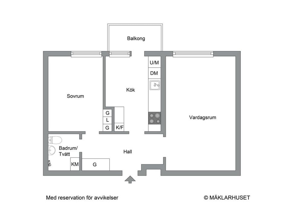 Bostadsrätt, Ankdammsgatan 30, Skytteholm, Solna