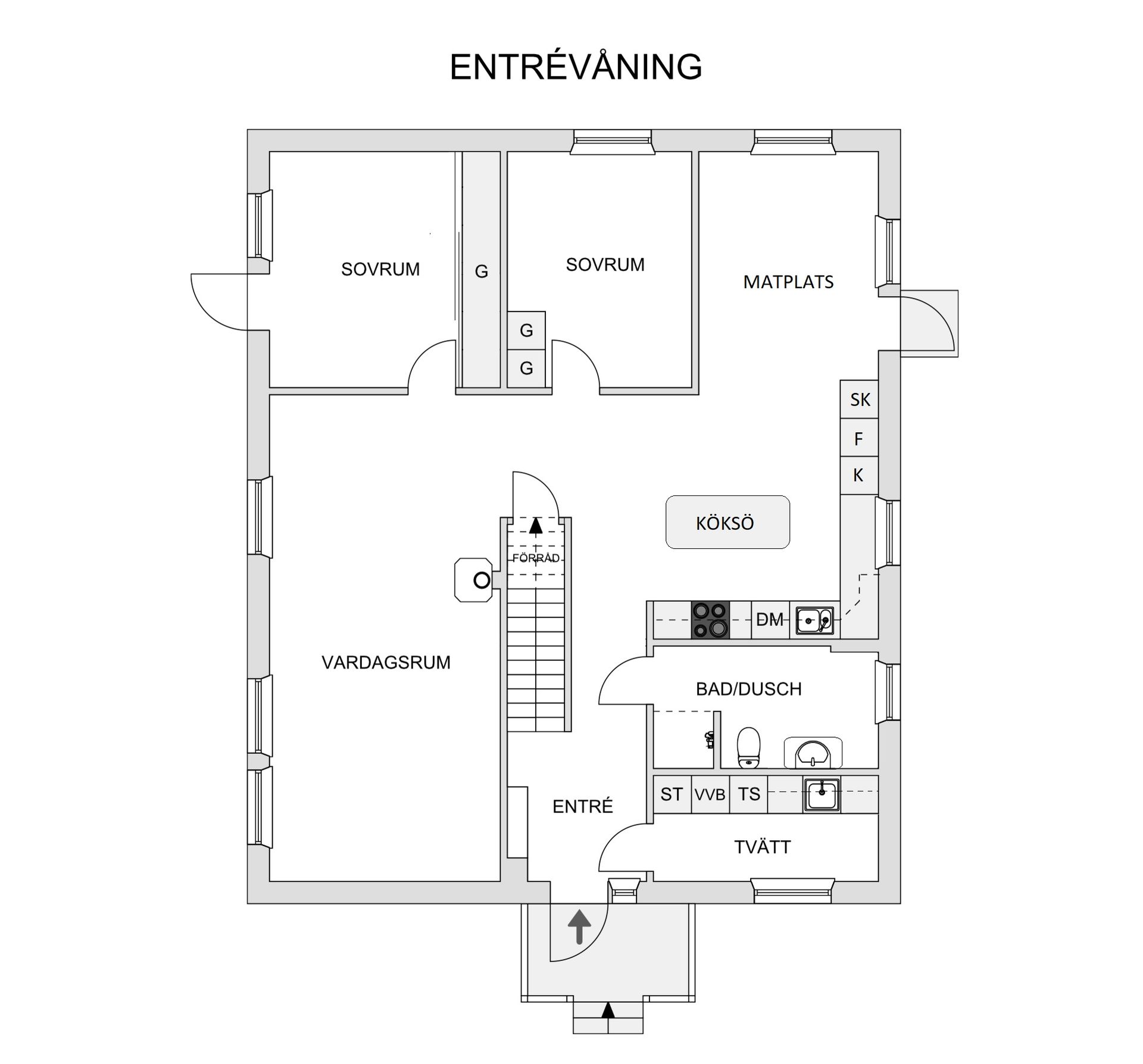 Villa, Östra Falmark 15, Falmark, Skellefteå