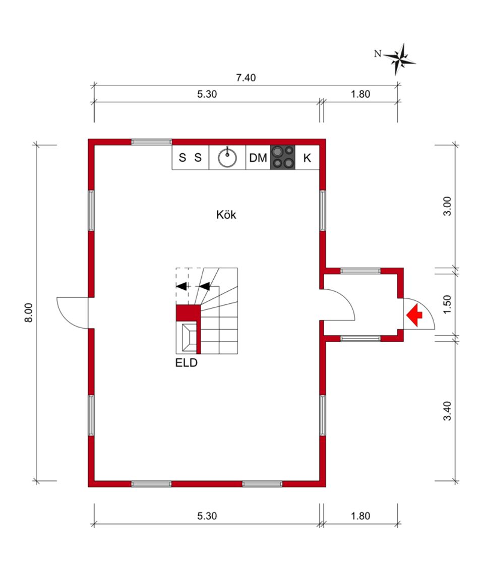Villa, Östra vägen 13, Billesholm, Bjuv