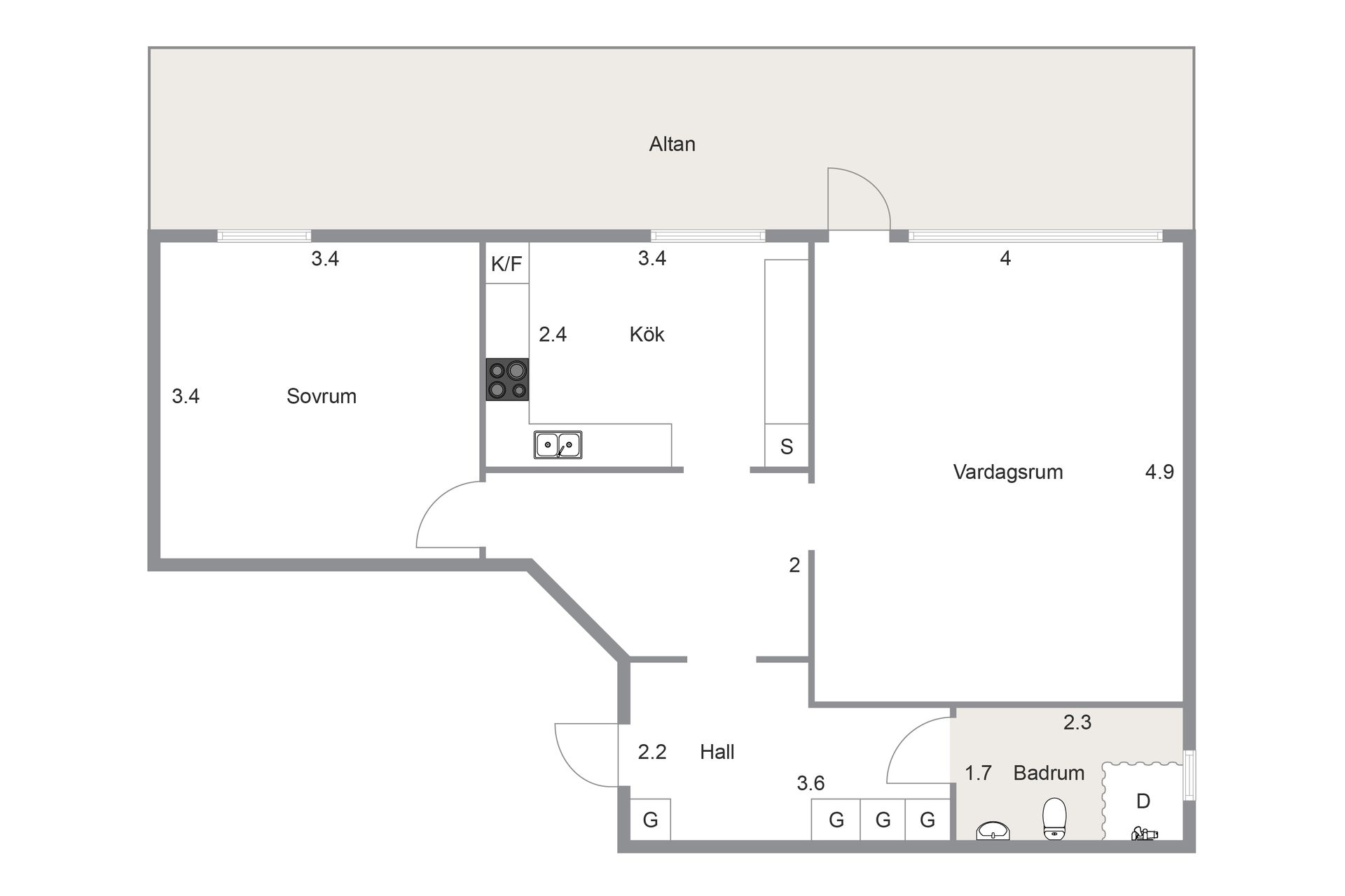 Bostadsrätt, Torparegatan 24, Kronogården, Trollhättan