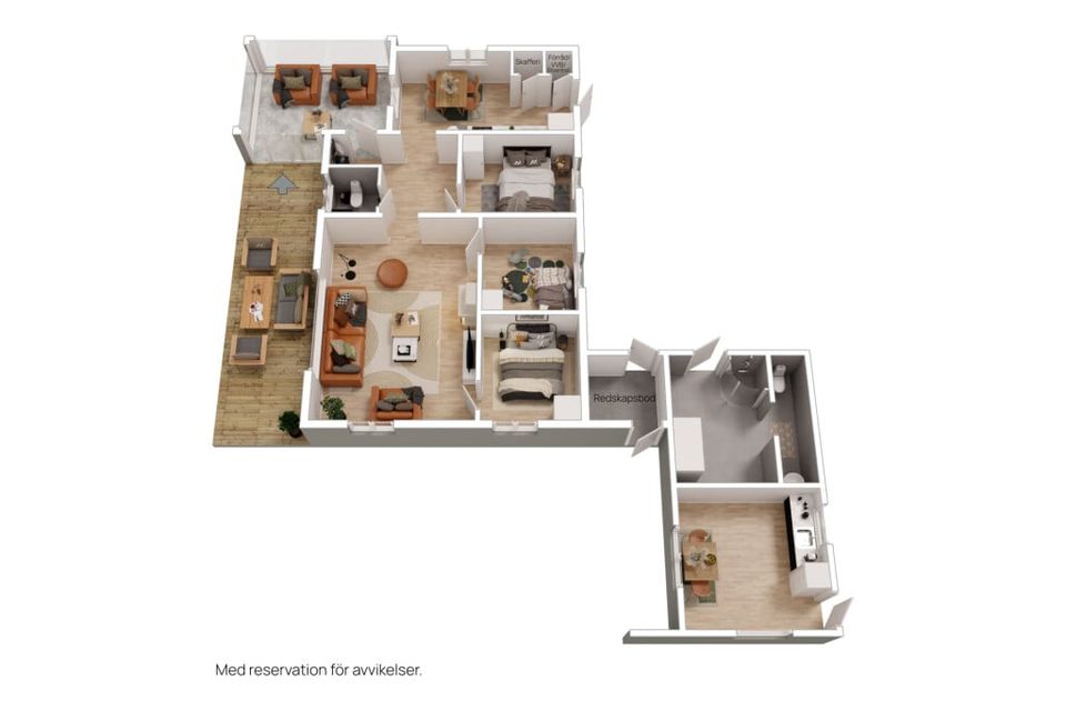 Fritidshus, Parkrosvägen 4, Sandkärr, Falkenberg