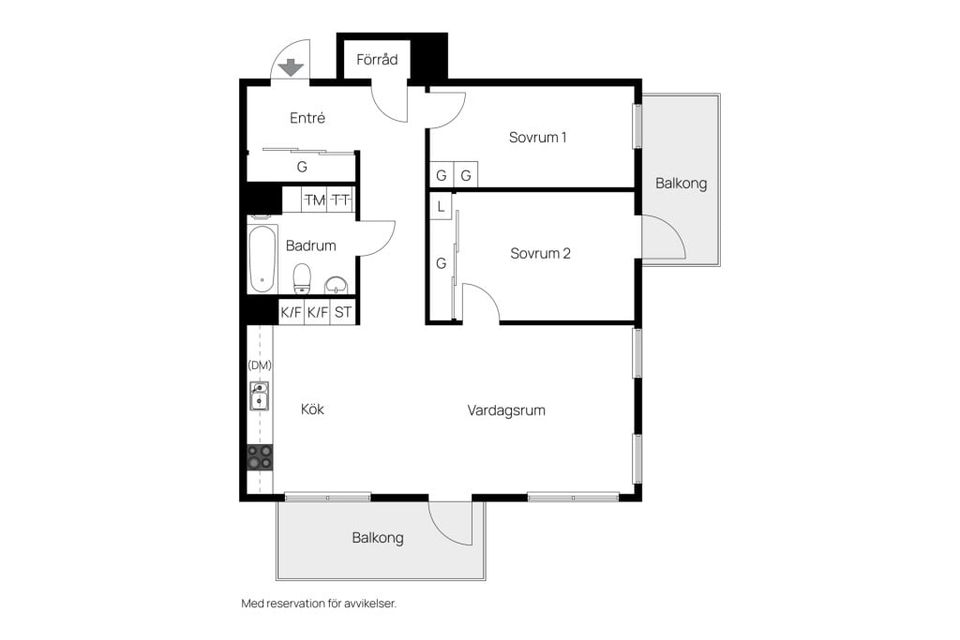 Bostadsrätt, Heliosgatan 18b, Hammarby Sjöstad, Stockholm