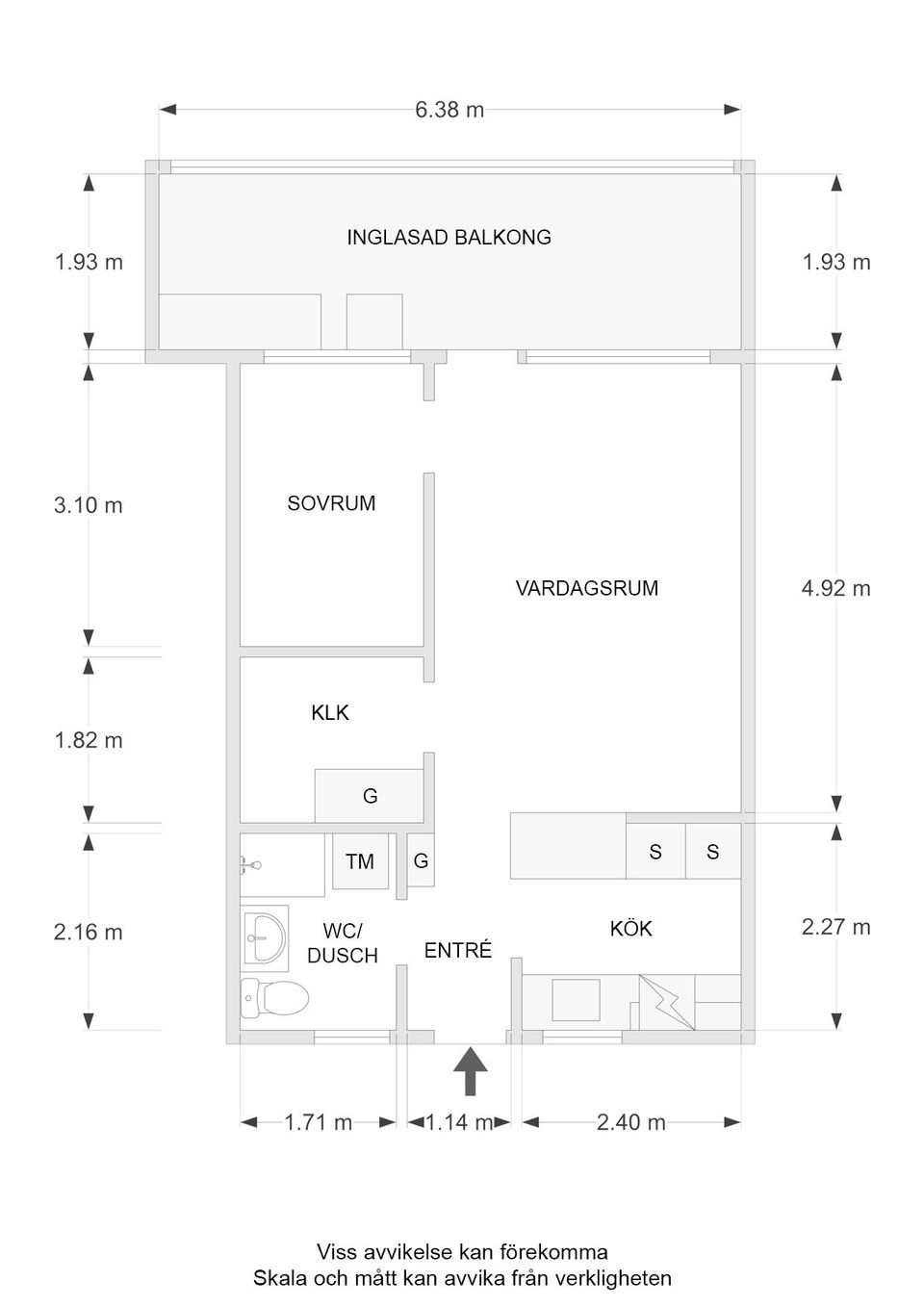 Bostadsrätt, Järdalavägen 104, Ekholmen, Linköping
