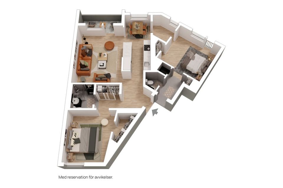 Bostadsrätt, Fjällgatan 55A, Borås